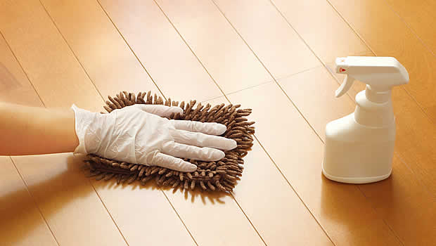 山口片付け110番のフローリング掃除代行サービス