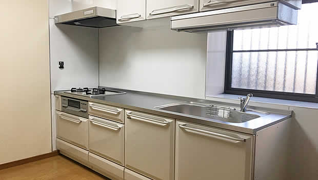 山口片付け110番のキッチン(台所)掃除サービス