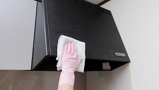 山口片付け110番の換気扇(レンジフード)掃除サービス