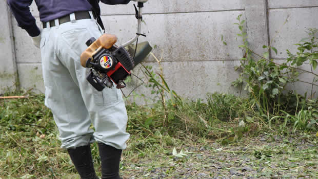 山口片付け110番の草刈りサービス